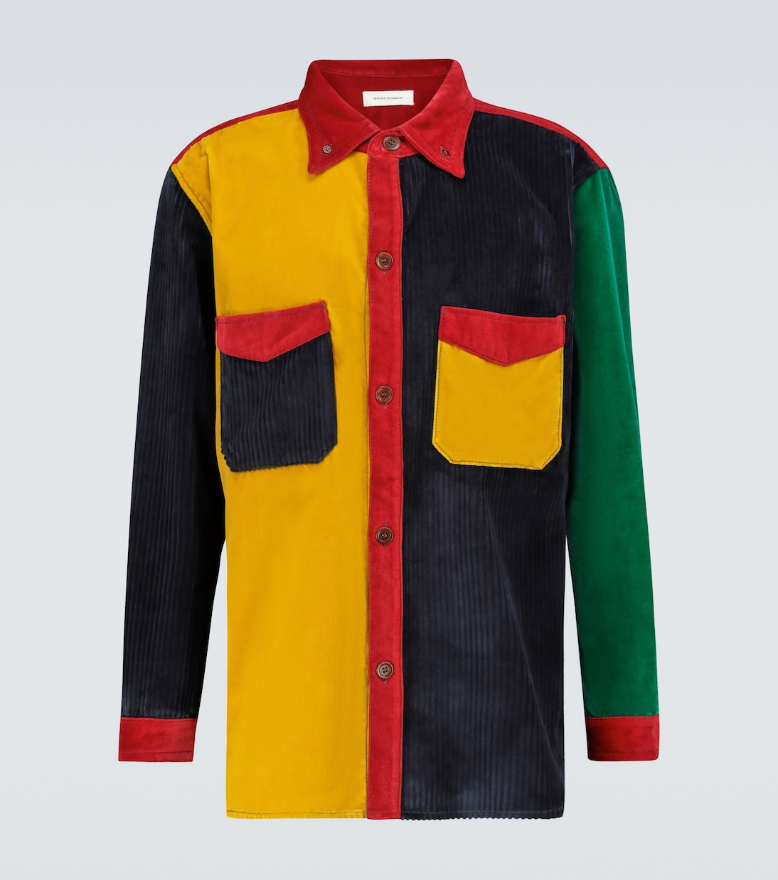 Camisa Notting Hill de patchwork | Wales Bonner