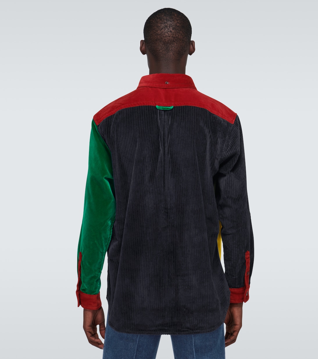 Camisa Notting Hill de patchwork | Wales Bonner