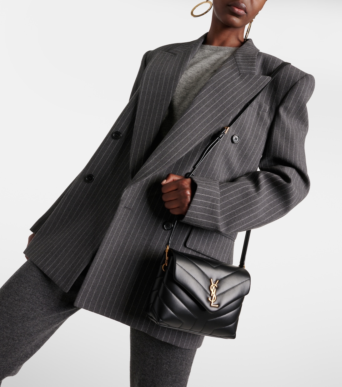 Sac Loulou Toy en cuir | Saint Laurent