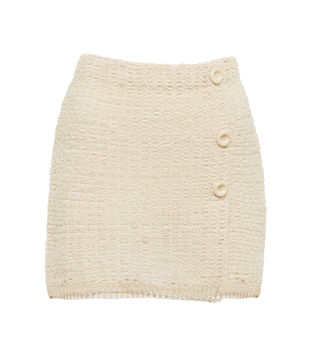 Mini-jupe en coton mélangé | Acne Studios