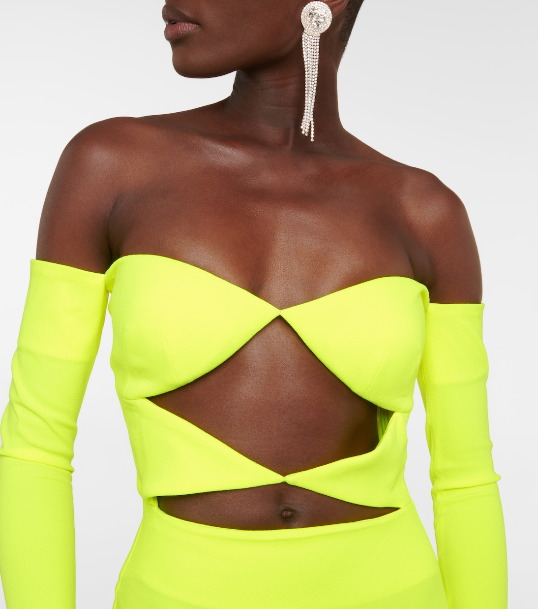 Hadley cutout crêpe minidress | Alex Perry