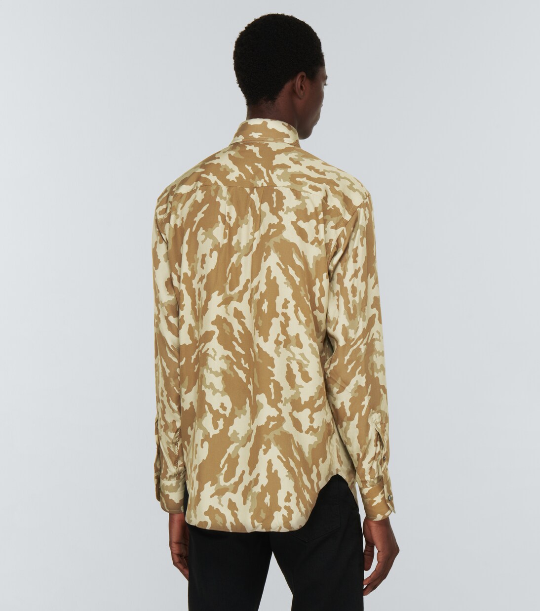 Camisa en tejido técnico estampada | Tom Ford