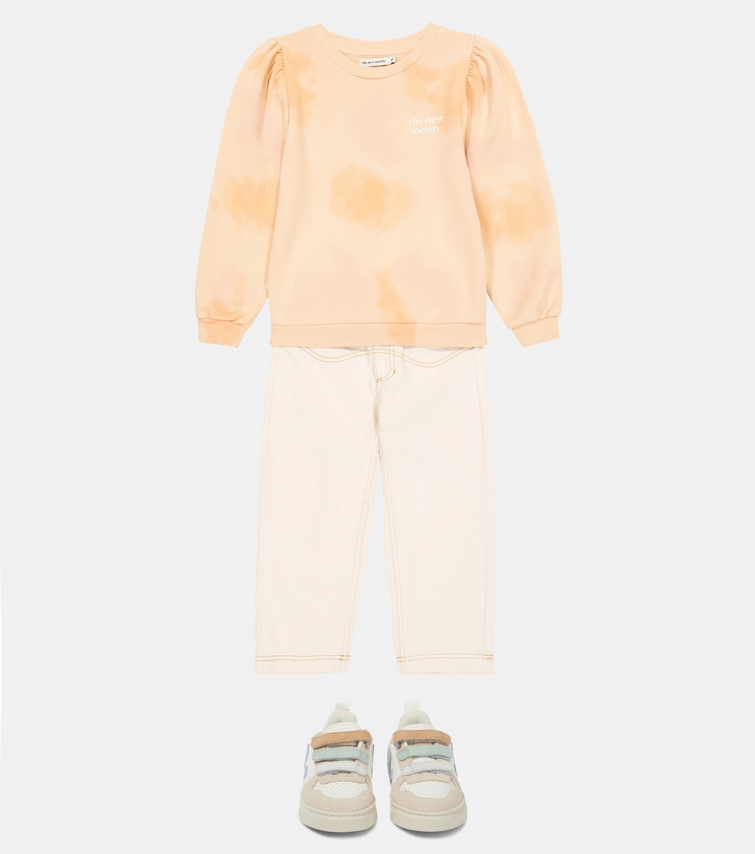 Pullover tie-dye Hogo in pile di cotone | The New Society