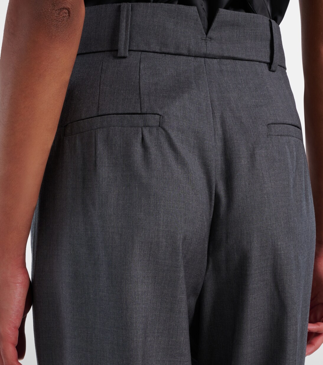 Gelso high-rise wide-leg pants | The Frankie Shop