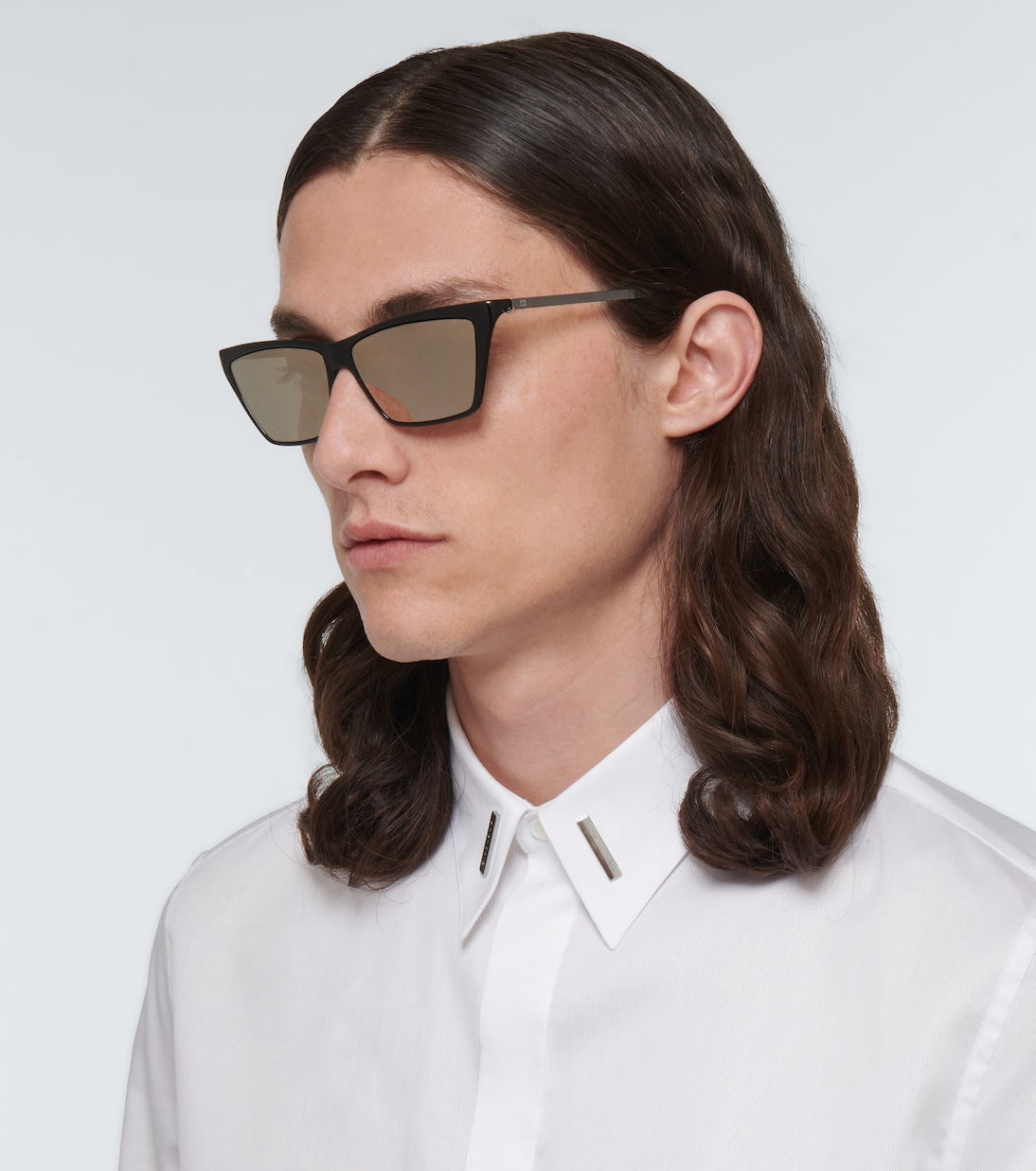 Acetate rectangle sunglasses | Givenchy