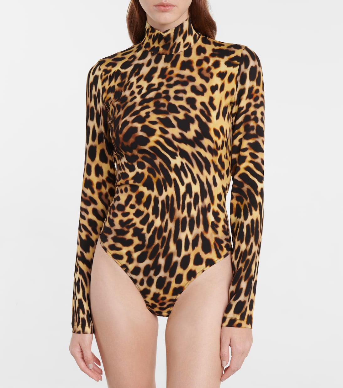 Tortoiseshell-print bodysuit | Stella McCartney