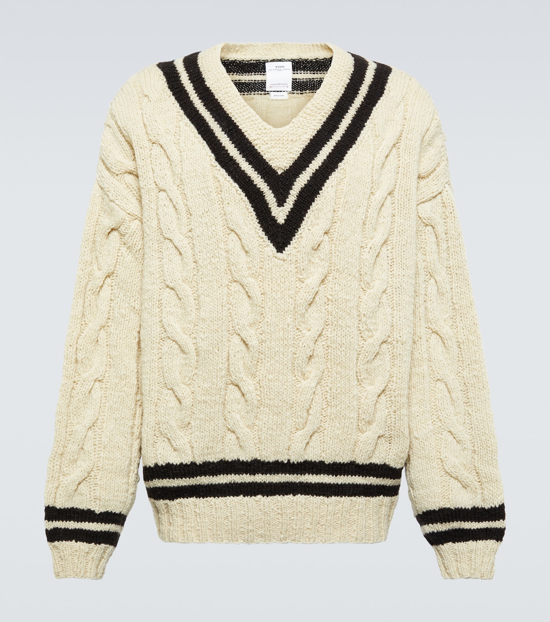 Pullover V-Collegium aus Wolle | Visvim