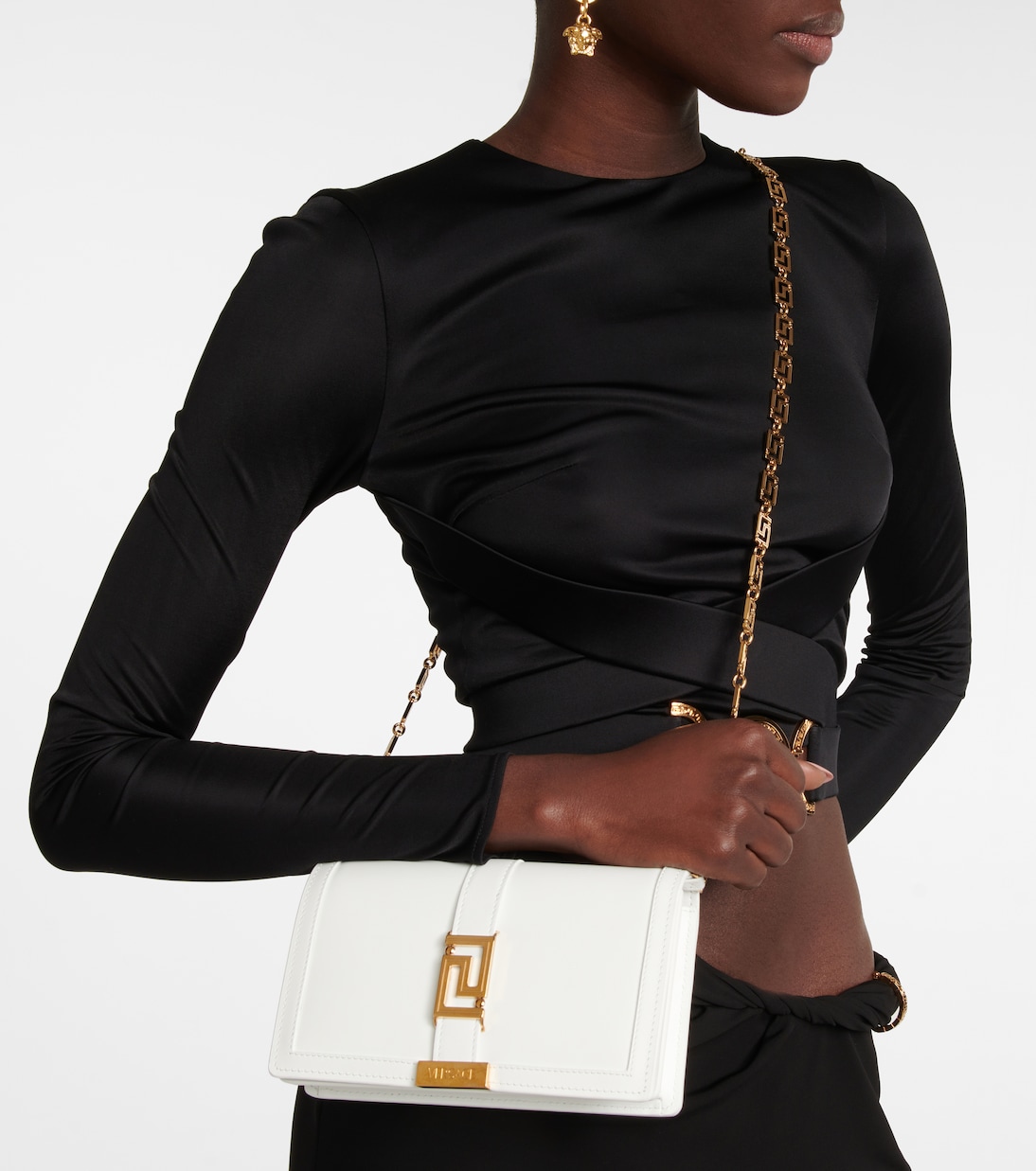 Clutch portafoglio Greca Goddess | Versace