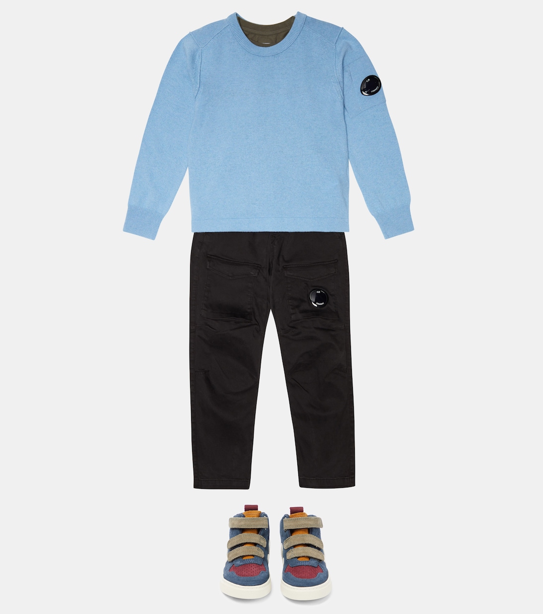 Jersey en mezcla de cachemir y lana | C.P. Company Kids