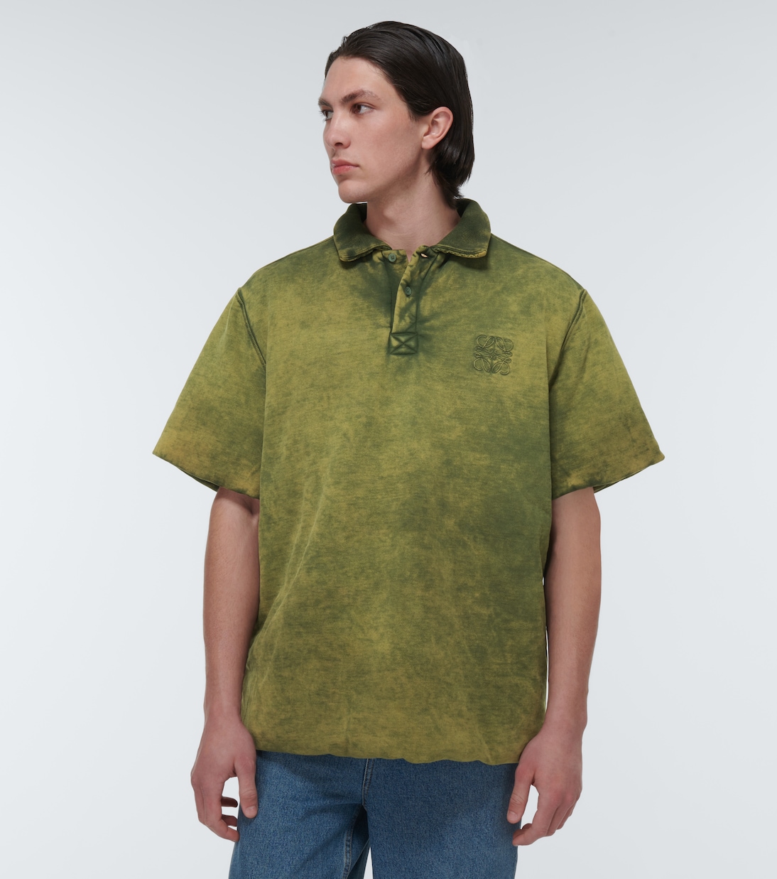 2024 お歳暮【公式】 - 人気ブランド shirt polo jersey cotton Padded in Mytheresa | Loewe - green トップス