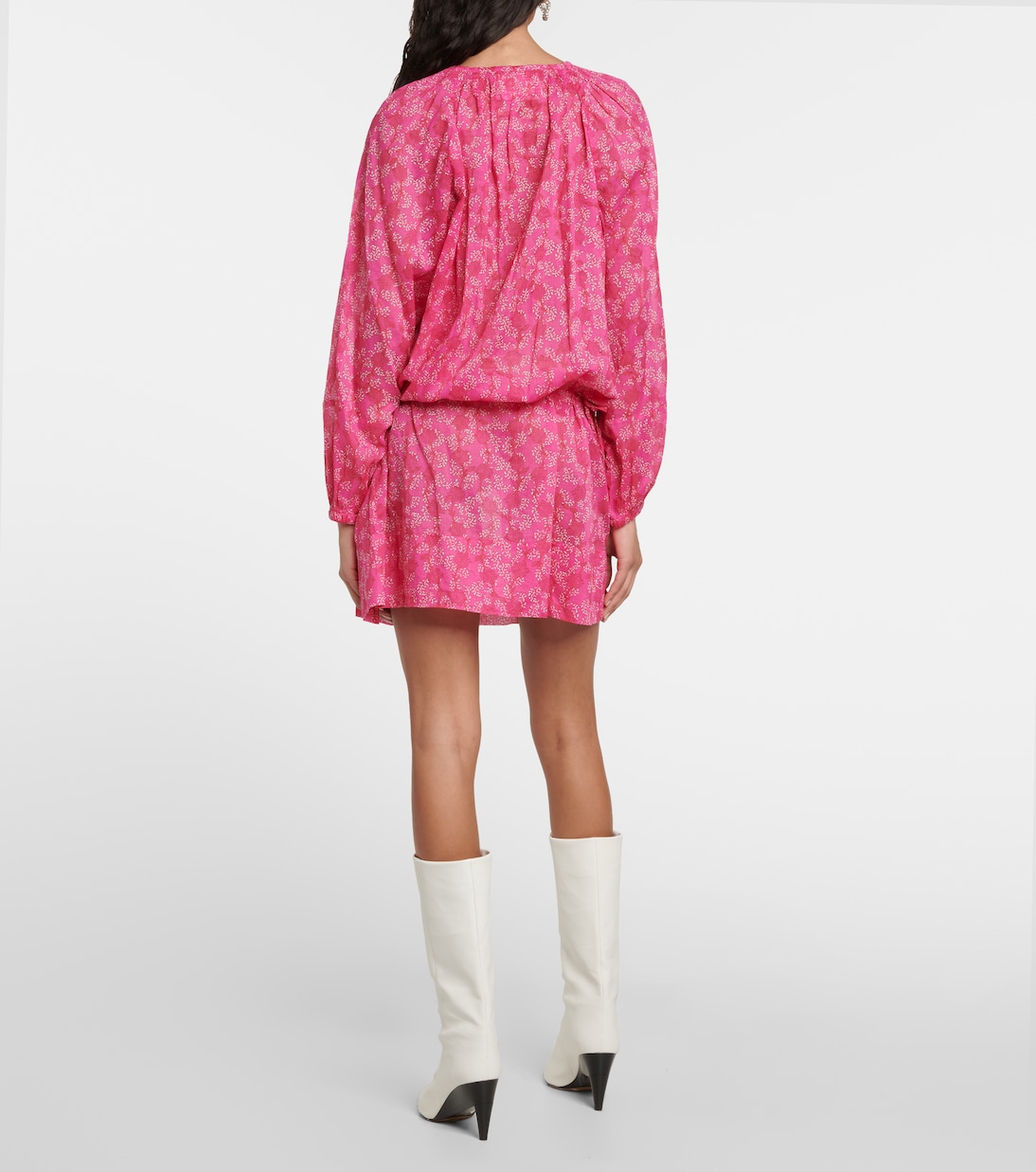 Vestido túnica Parsley de algodón floral | Marant Etoile