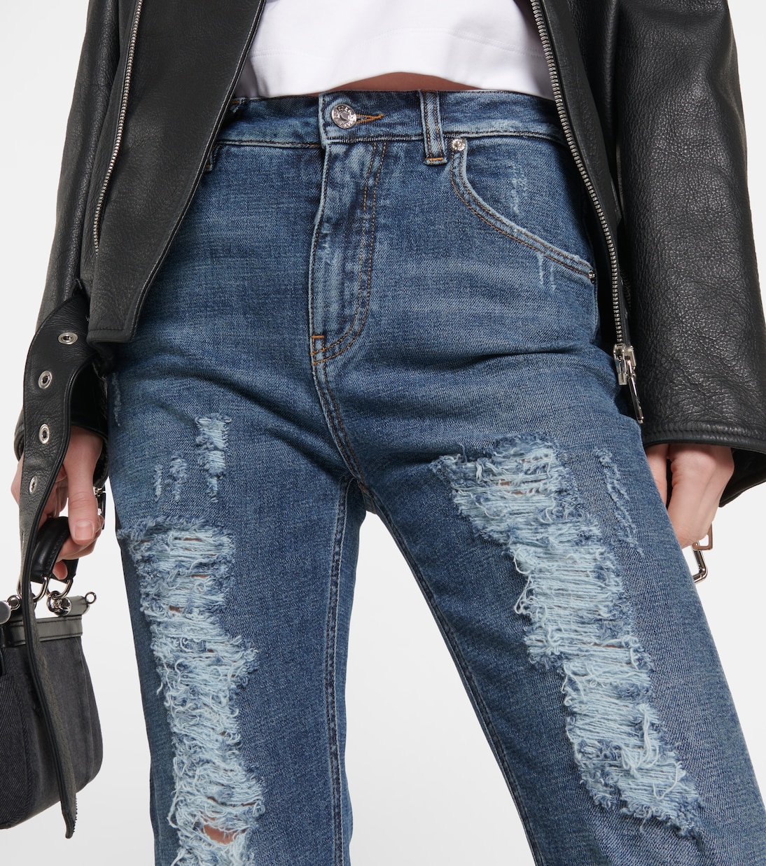 High-rise boyfriend jeans | Dolce&Gabbana