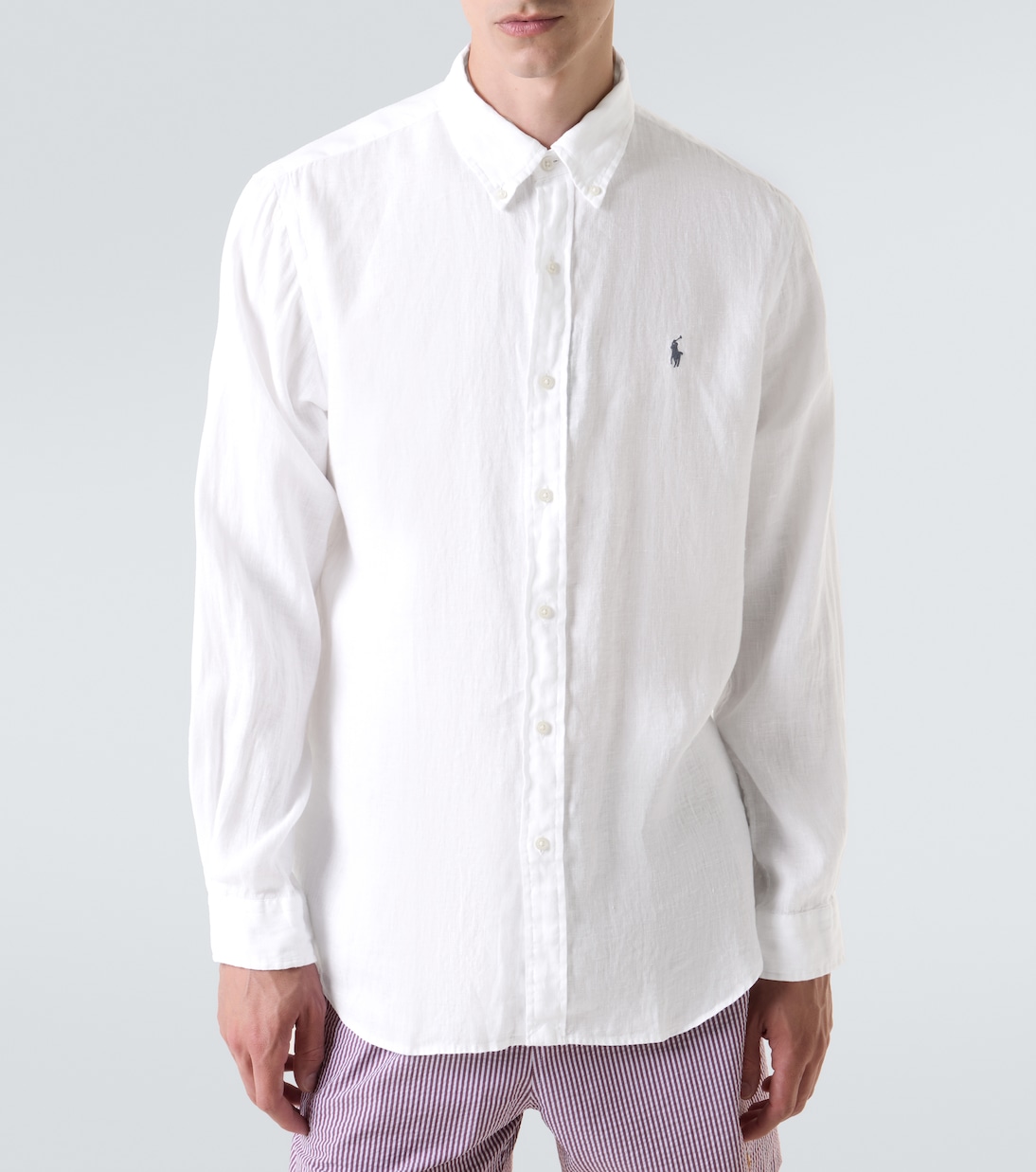Polo ralph linen shirt hot sale