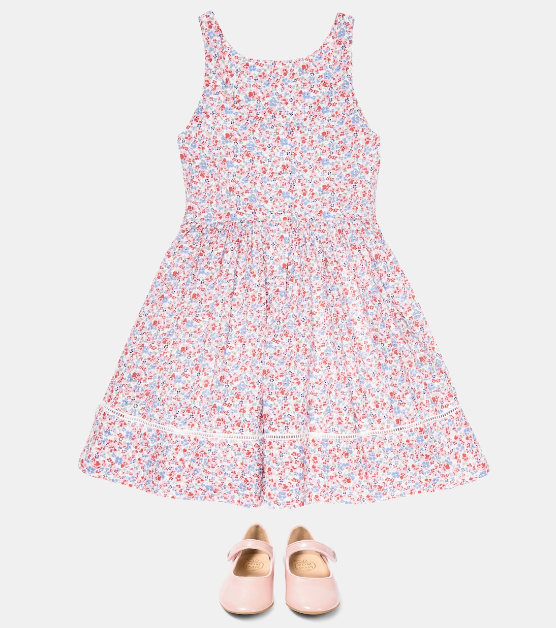 Robe en coton à fleurs | Polo Ralph Lauren Kids