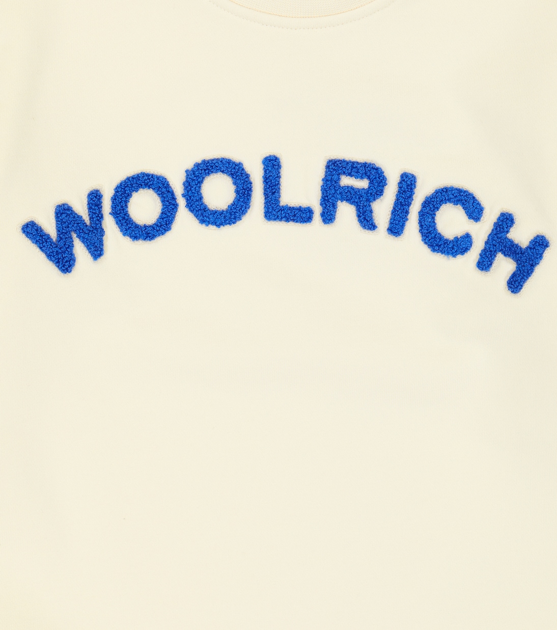 Felpa in cotone con logo | Woolrich Kids