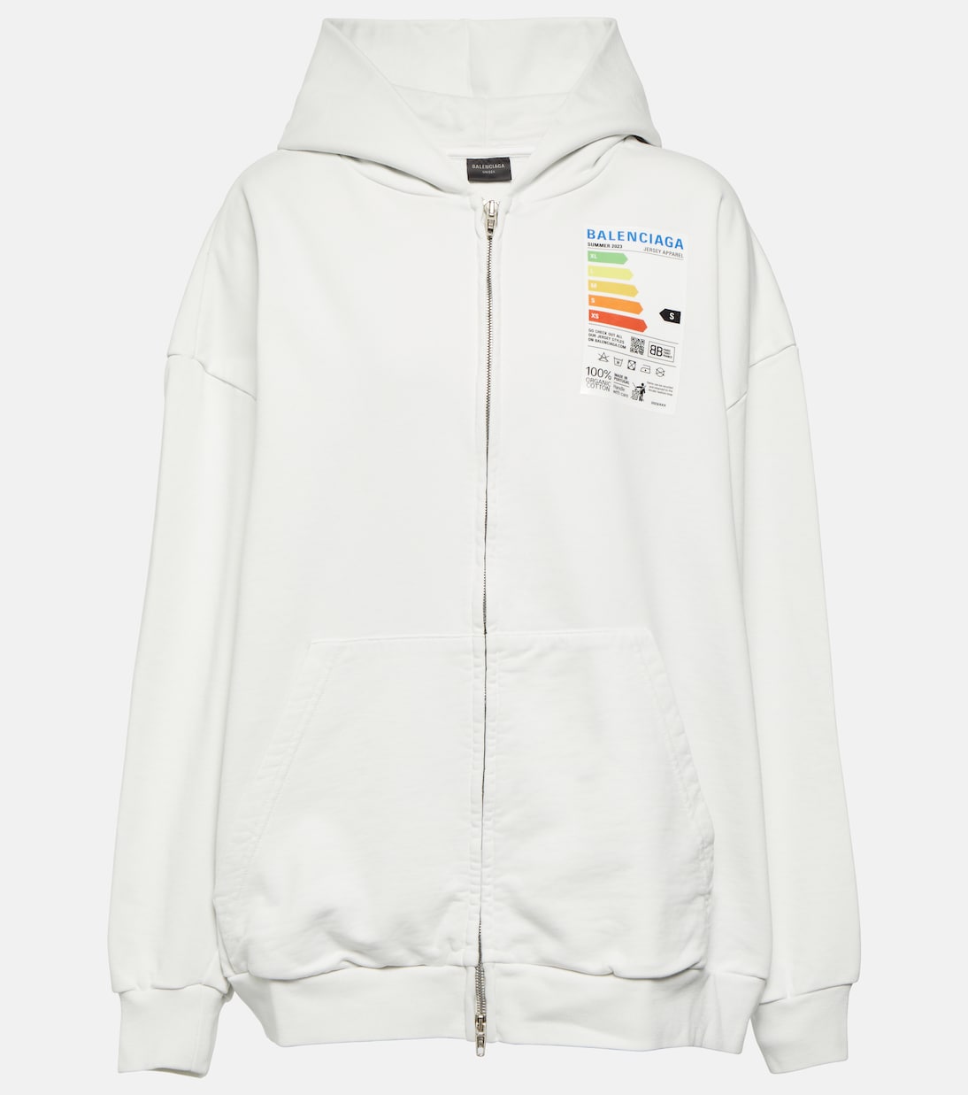 Cotton fleece hoodie | Balenciaga