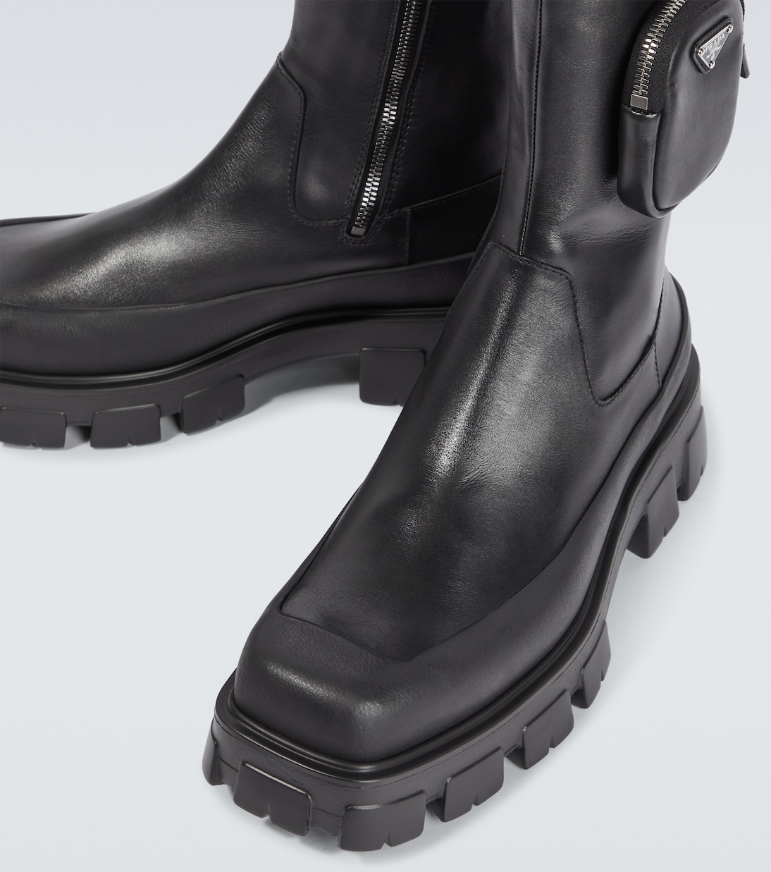 Stiefel aus Leder | Prada