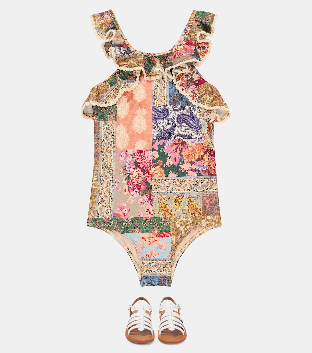 Maillot de bain à motif cachemire | Zimmermann Kids