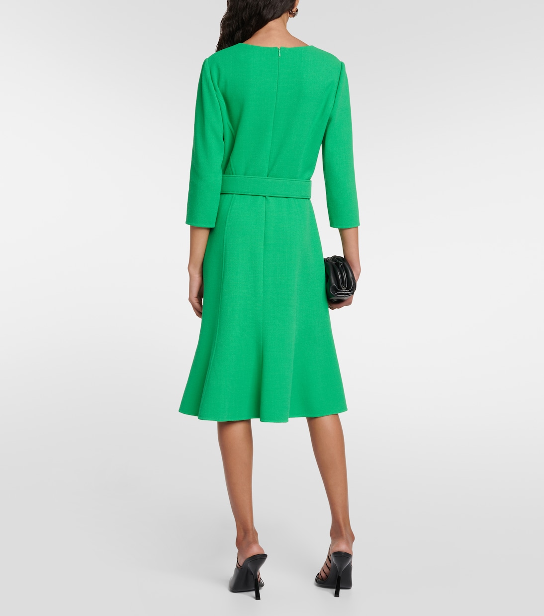 Abito midi in misto lana | Oscar de la Renta