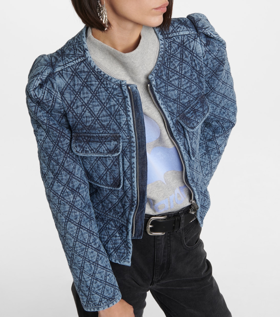 Deliona quilted cotton jacket | Marant Etoile