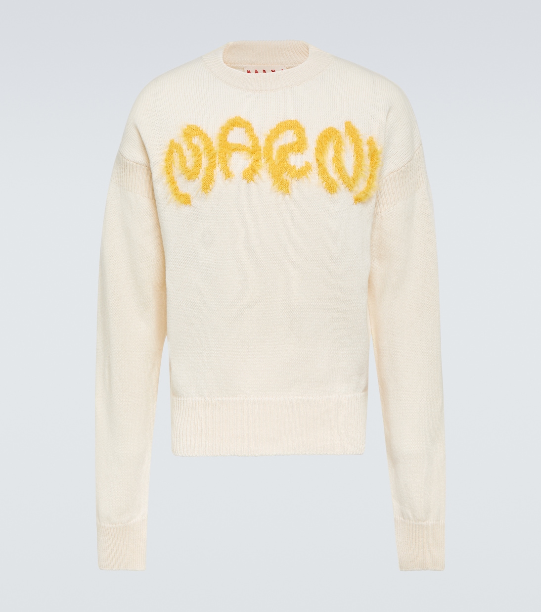 Pull en laine vierge à logo | Marni