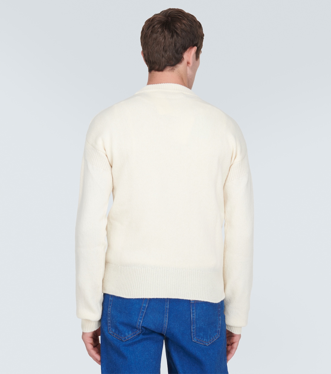 Pull en laine vierge à logo | Marni