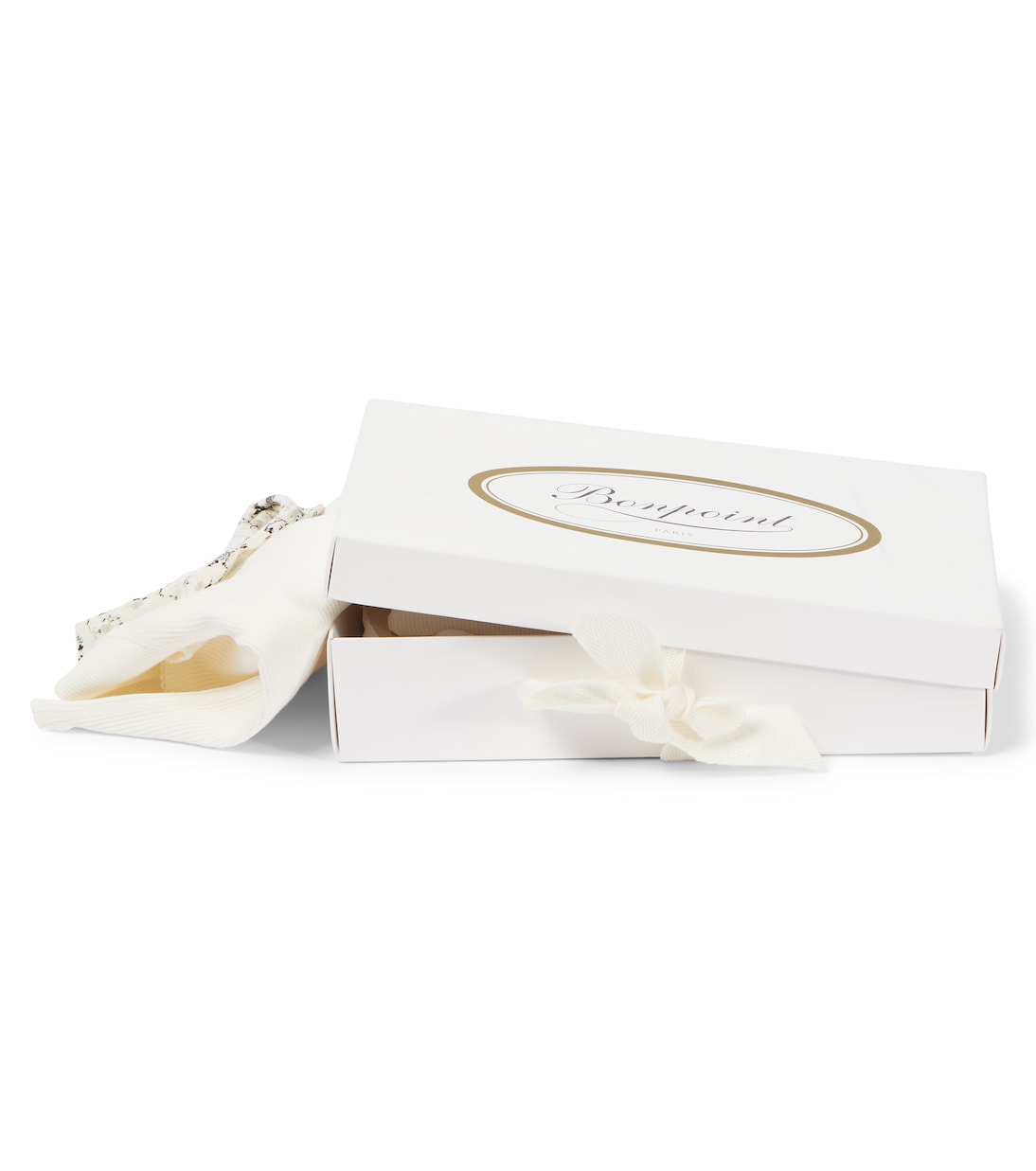 Bébé – Set top, pantalon et peluche Denice en coton | Bonpoint