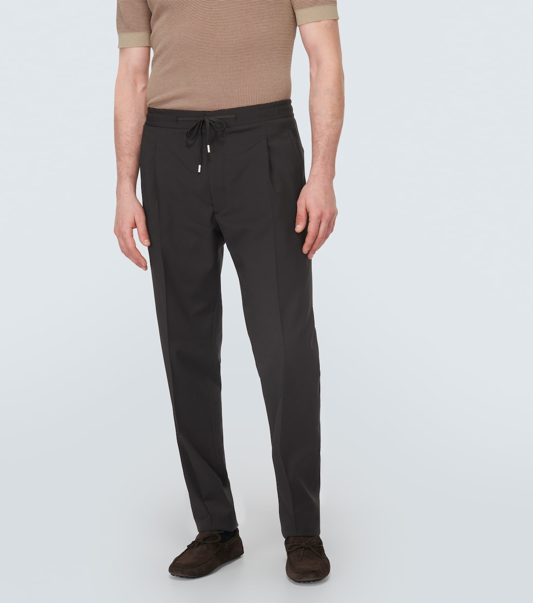 Easy Wear wool-blend straight pants | Lardini