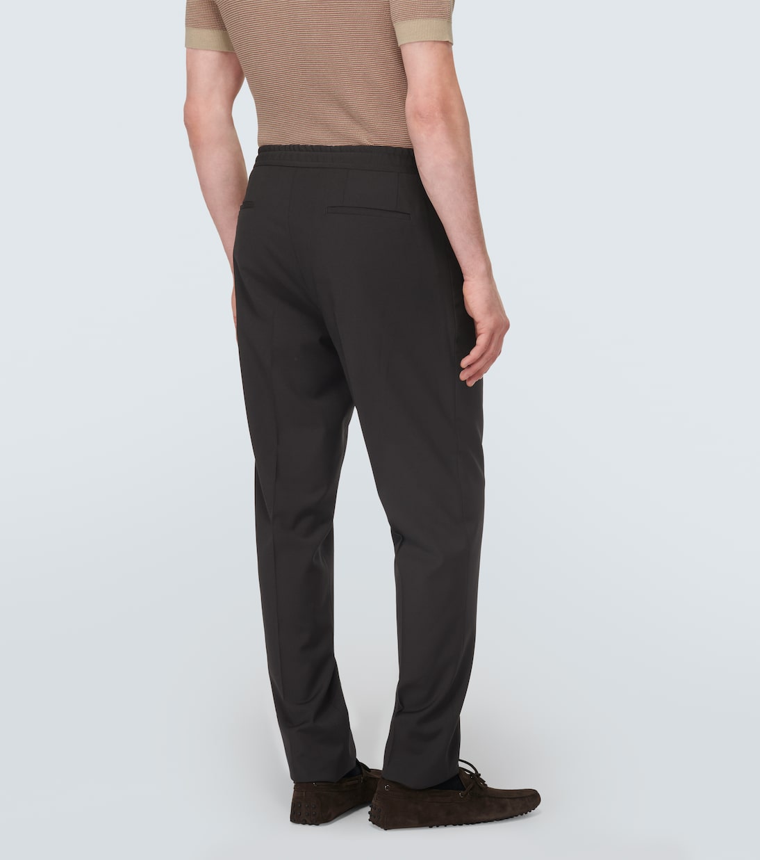 Easy Wear wool-blend straight pants | Lardini