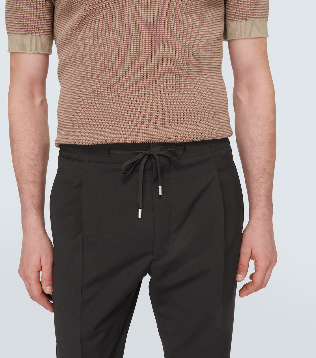 Easy Wear wool-blend straight pants | Lardini