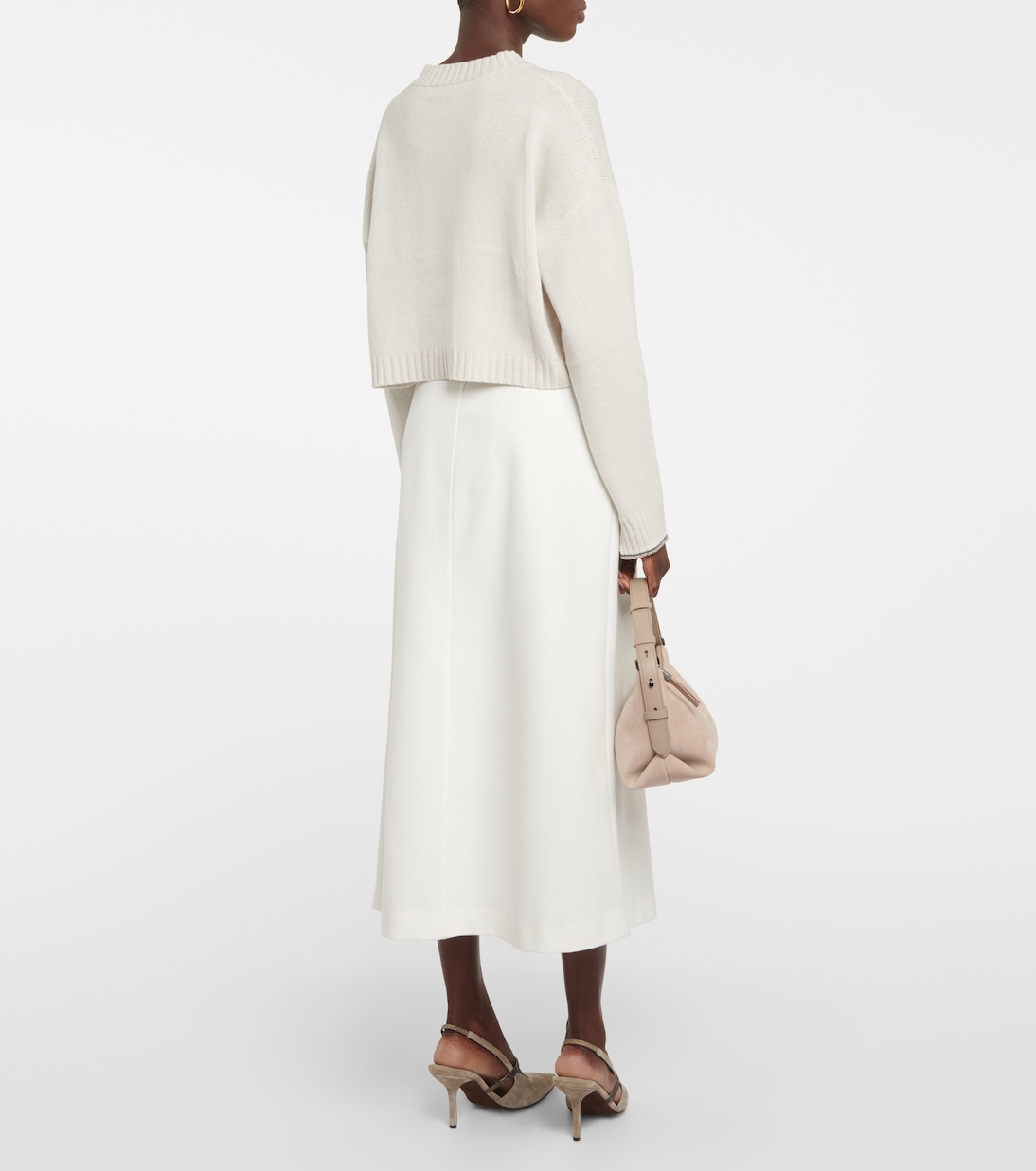 Pullover in lana, cashmere e seta | Brunello Cucinelli