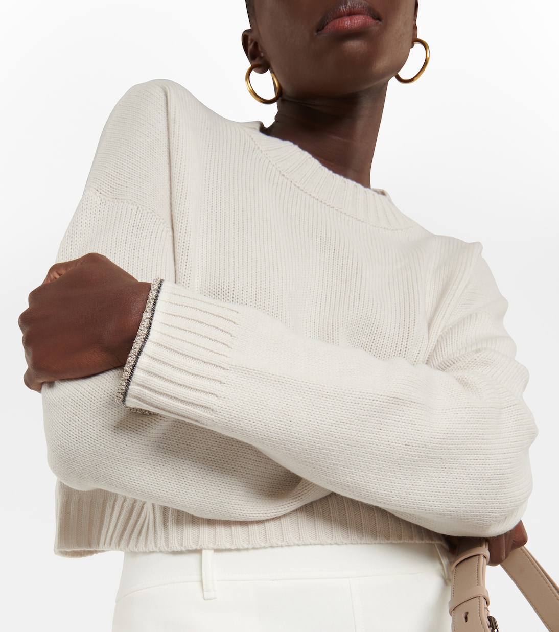 Pullover in lana, cashmere e seta | Brunello Cucinelli