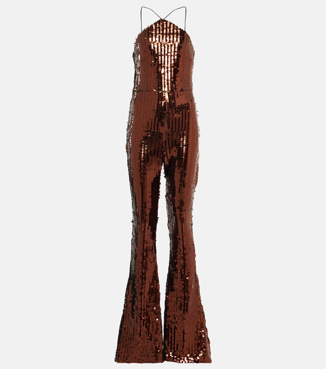 Combi-pantalon évasée Jagger à sequins | Taller Marmo