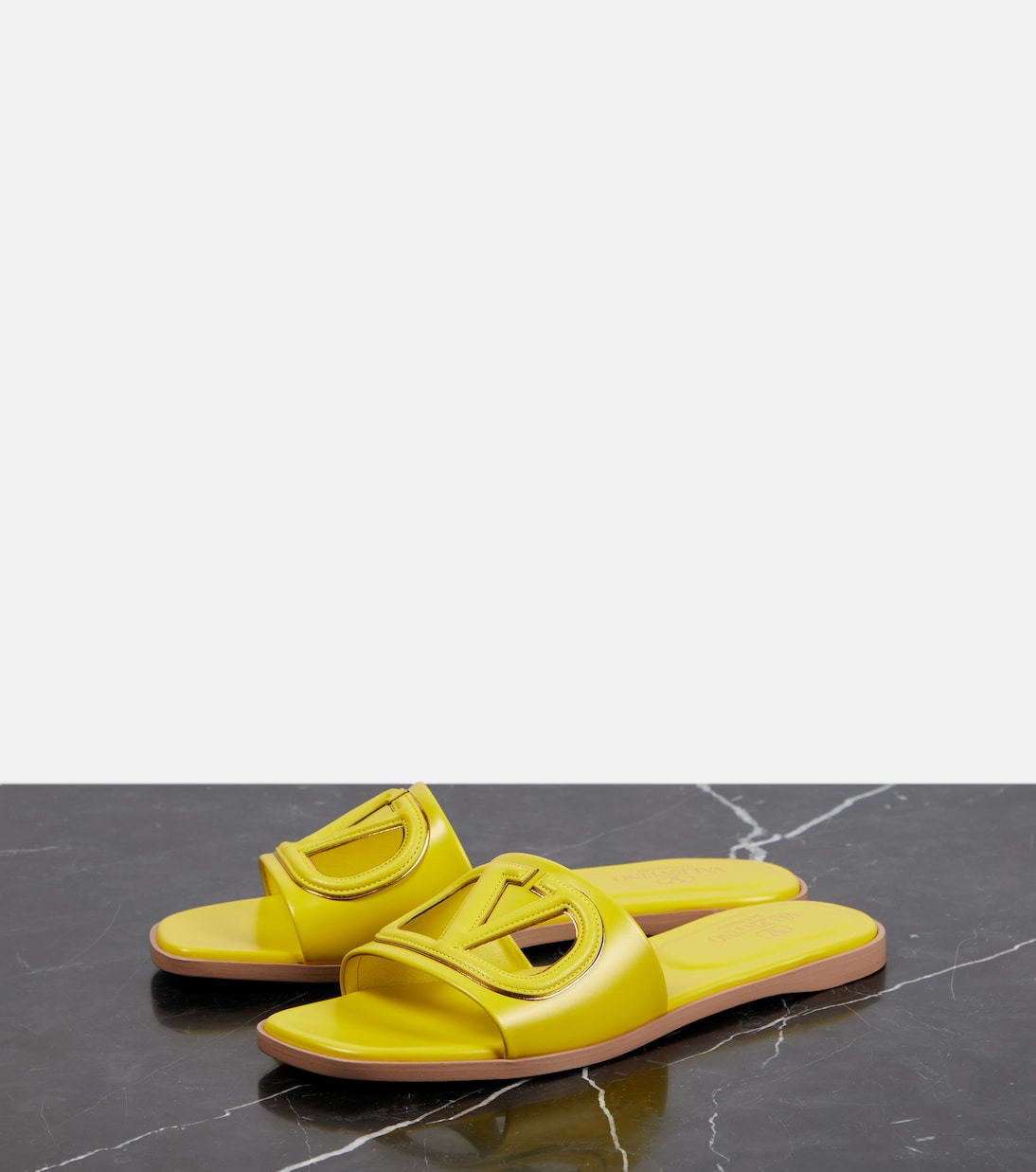 Sandalias VLogo Signature de piel | Valentino Garavani