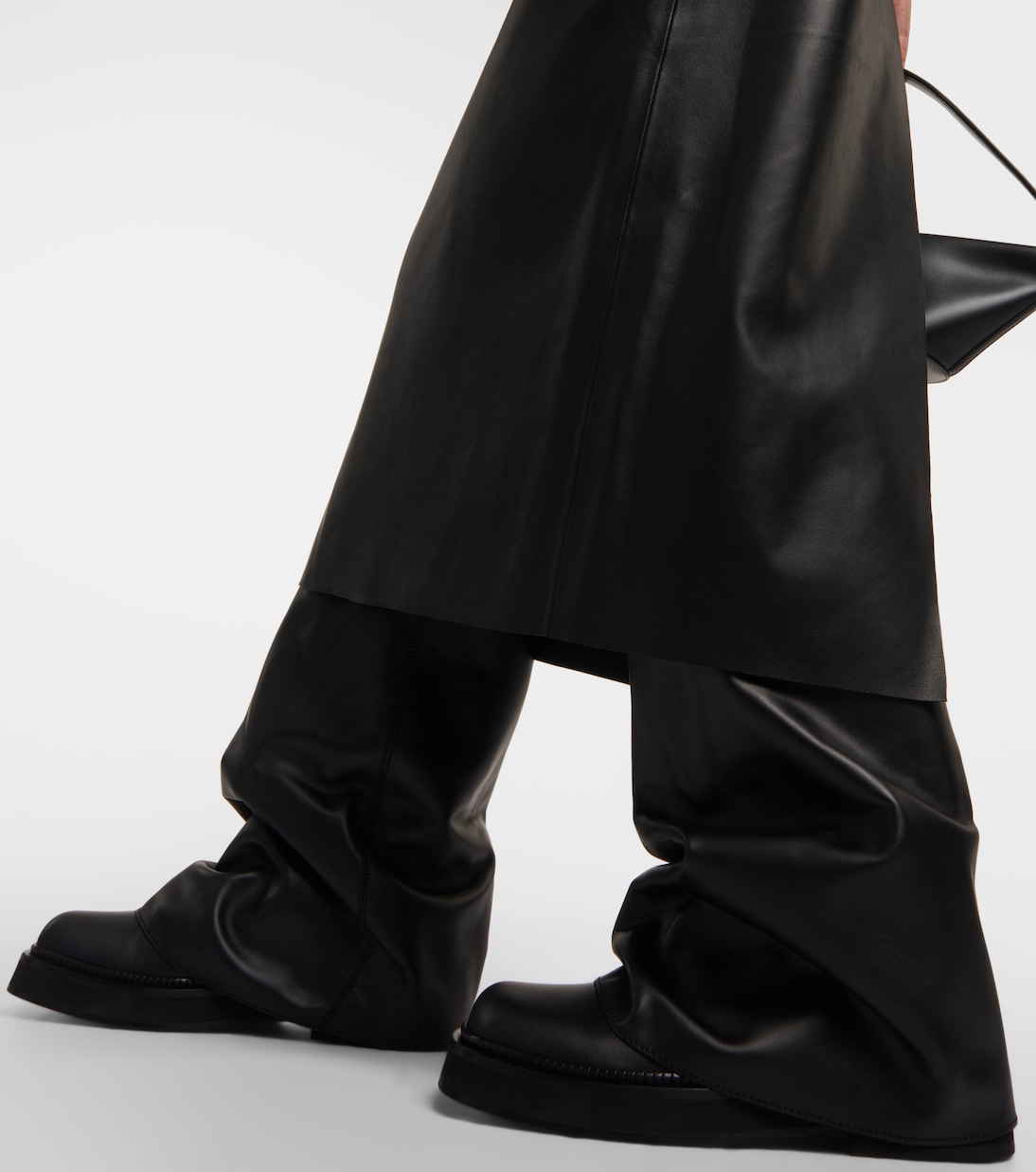 Abito midi in pelle | The Attico