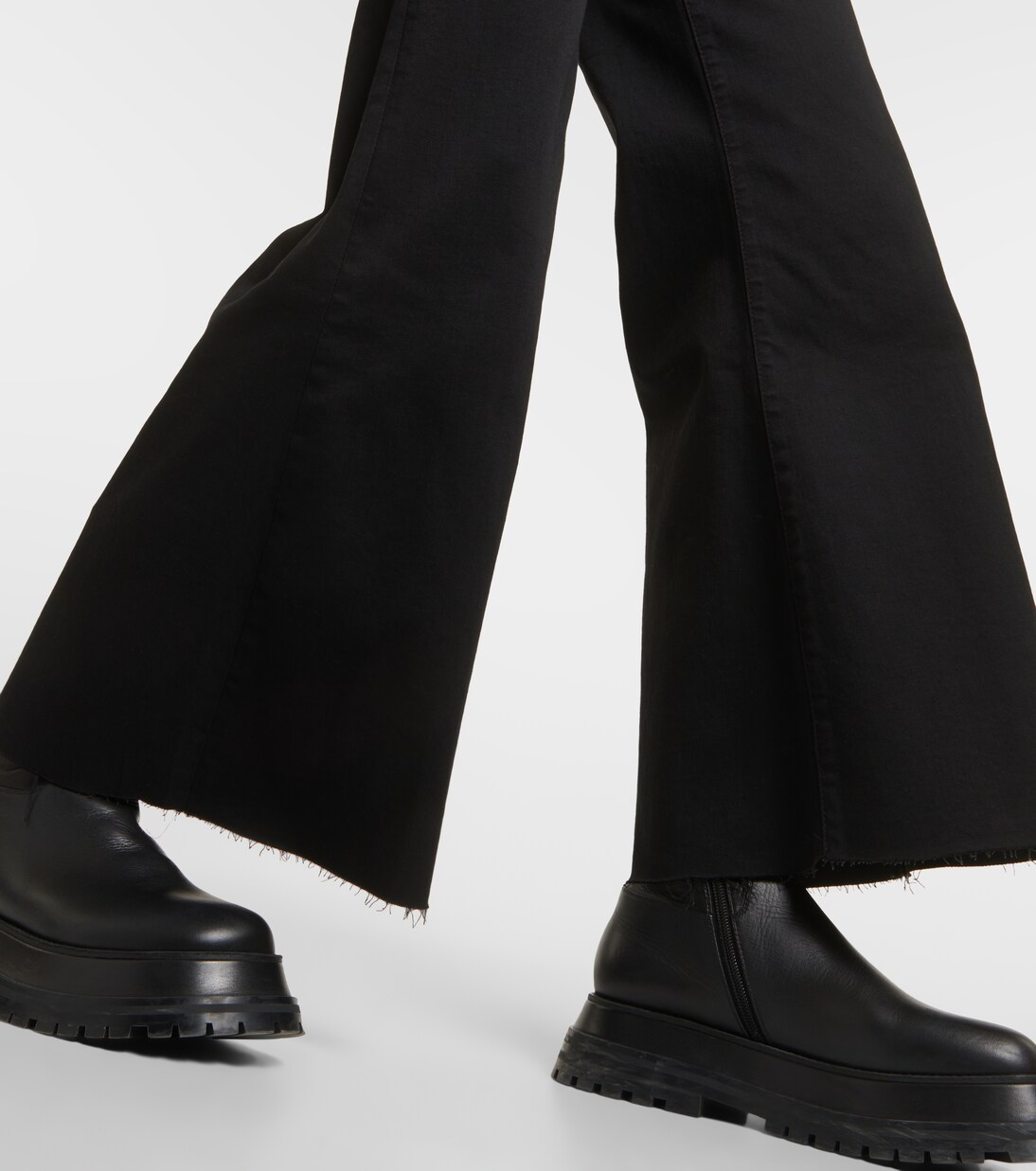 Le Palazzo Crop wide-leg jeans | Frame