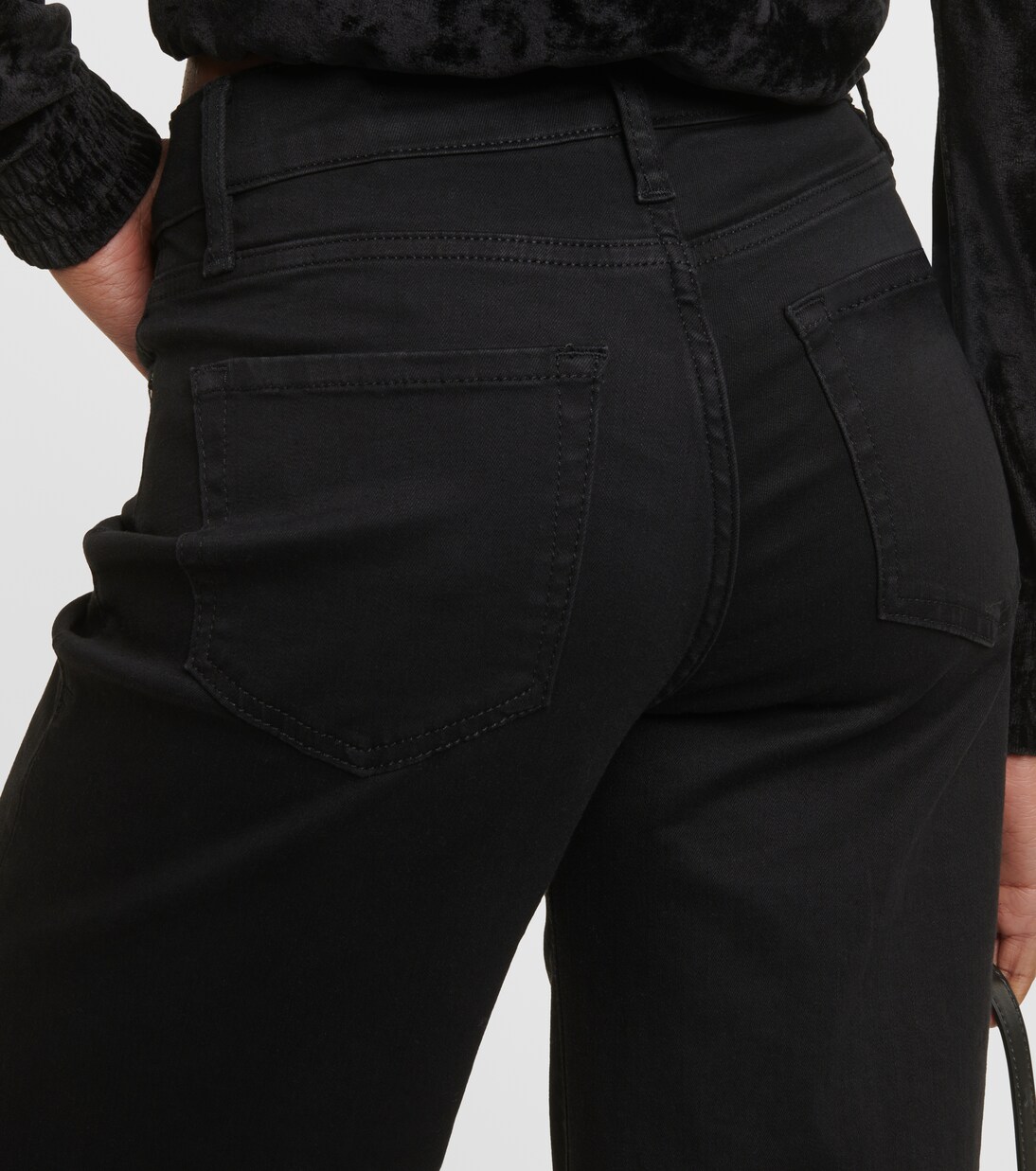 Le Palazzo Crop wide-leg jeans | Frame
