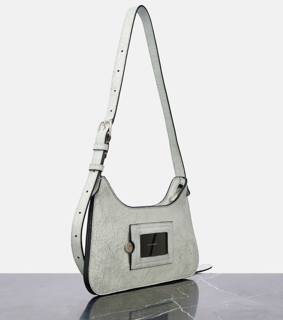 Platt Mini leather shoulder bag | Acne Studios