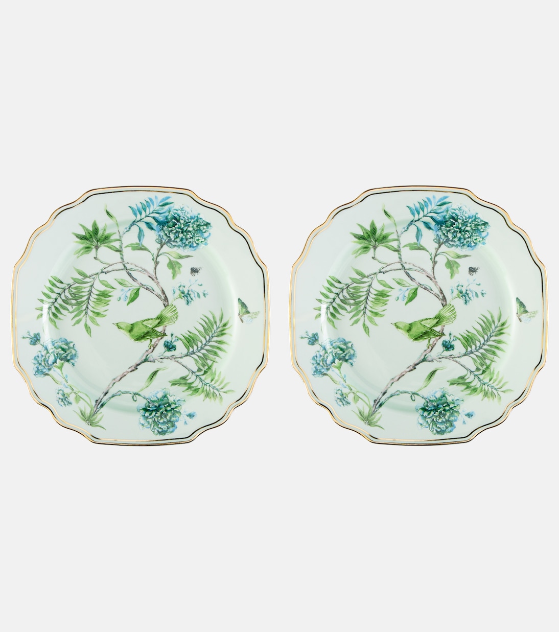 Set de 2 assiettes à dessert Secret Garden | Aquazzura Casa