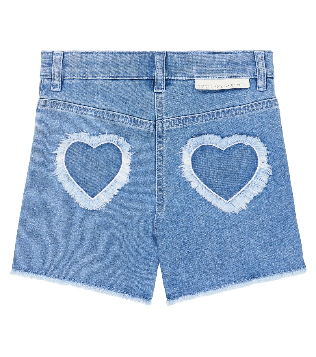 Shorts de denim con flecos | Stella McCartney Kids