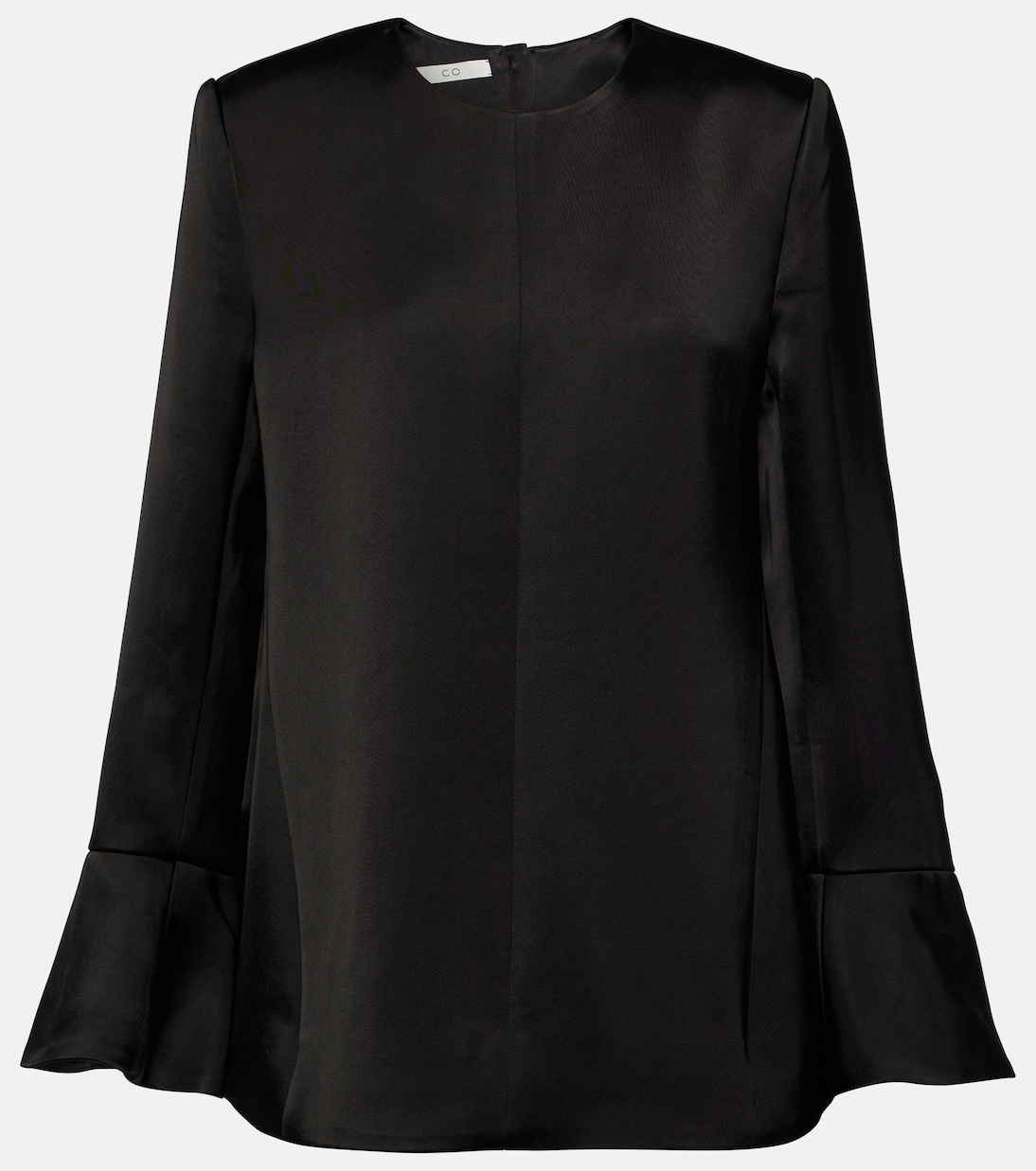 Bluse aus Crêpe | CO