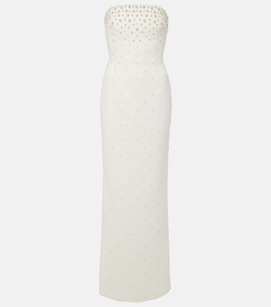 Bridal Robe Theresa mit Zierperlen | Rebecca Vallance