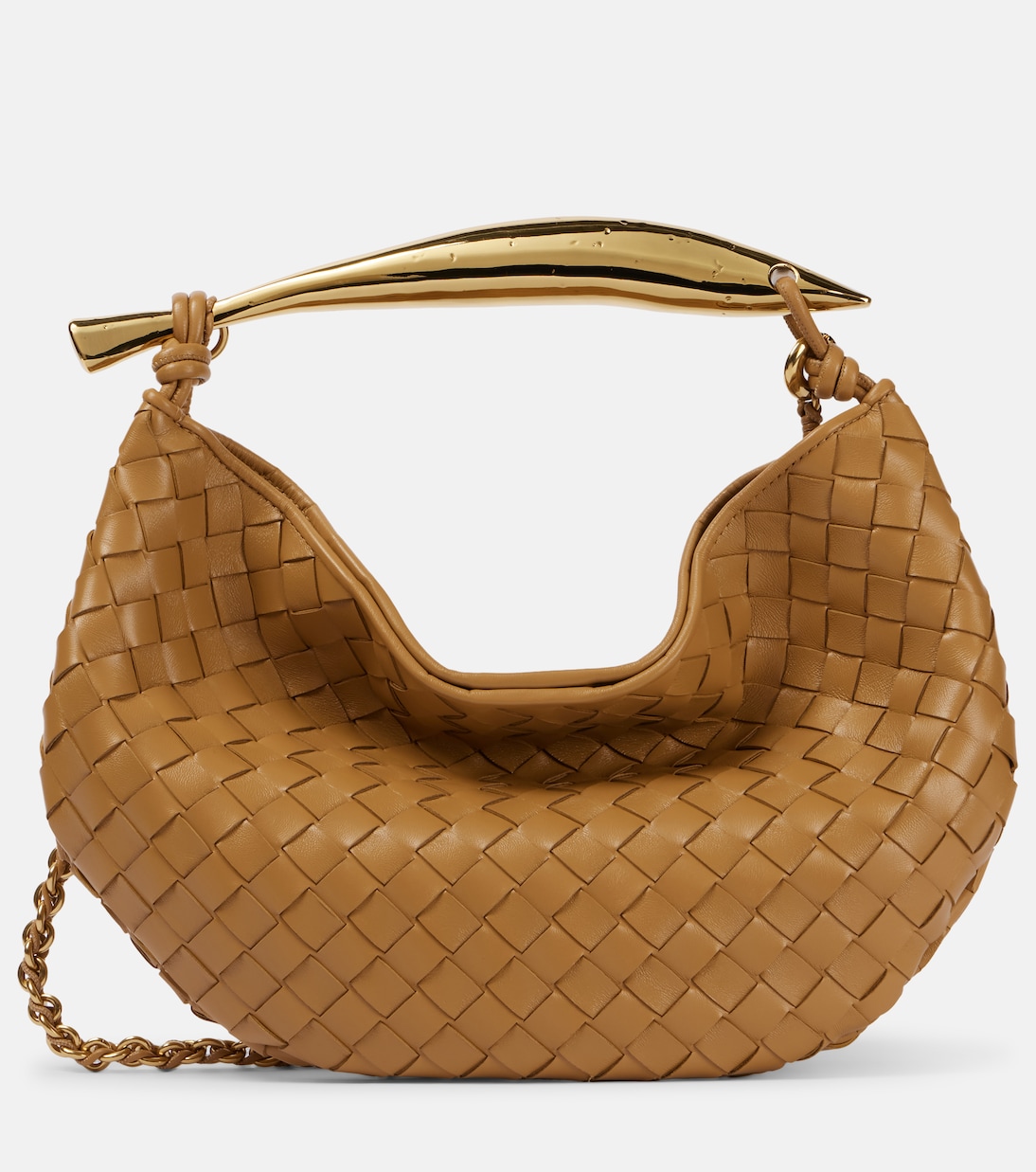 Borsa a spalla Sardine Chain in pelle Intrecciato | Bottega Veneta