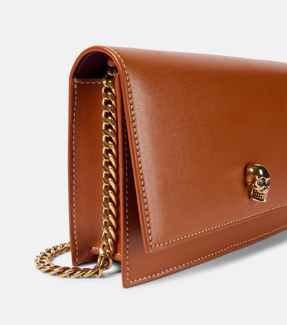 Borsa a tracolla Skull Small in pelle | McQueen