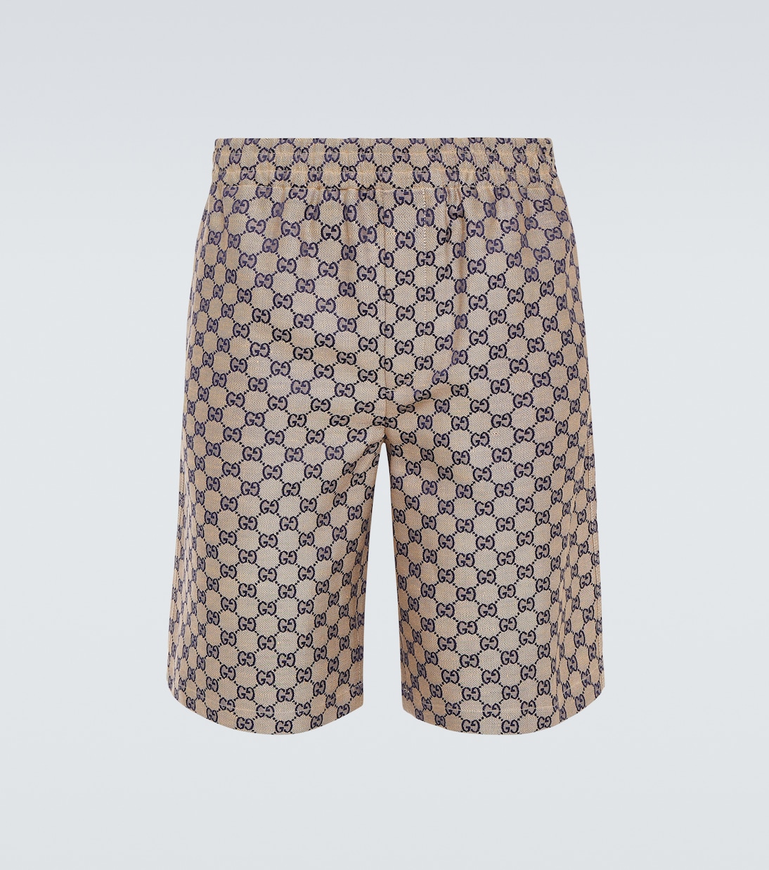 Shorts in misto lino GG | Gucci