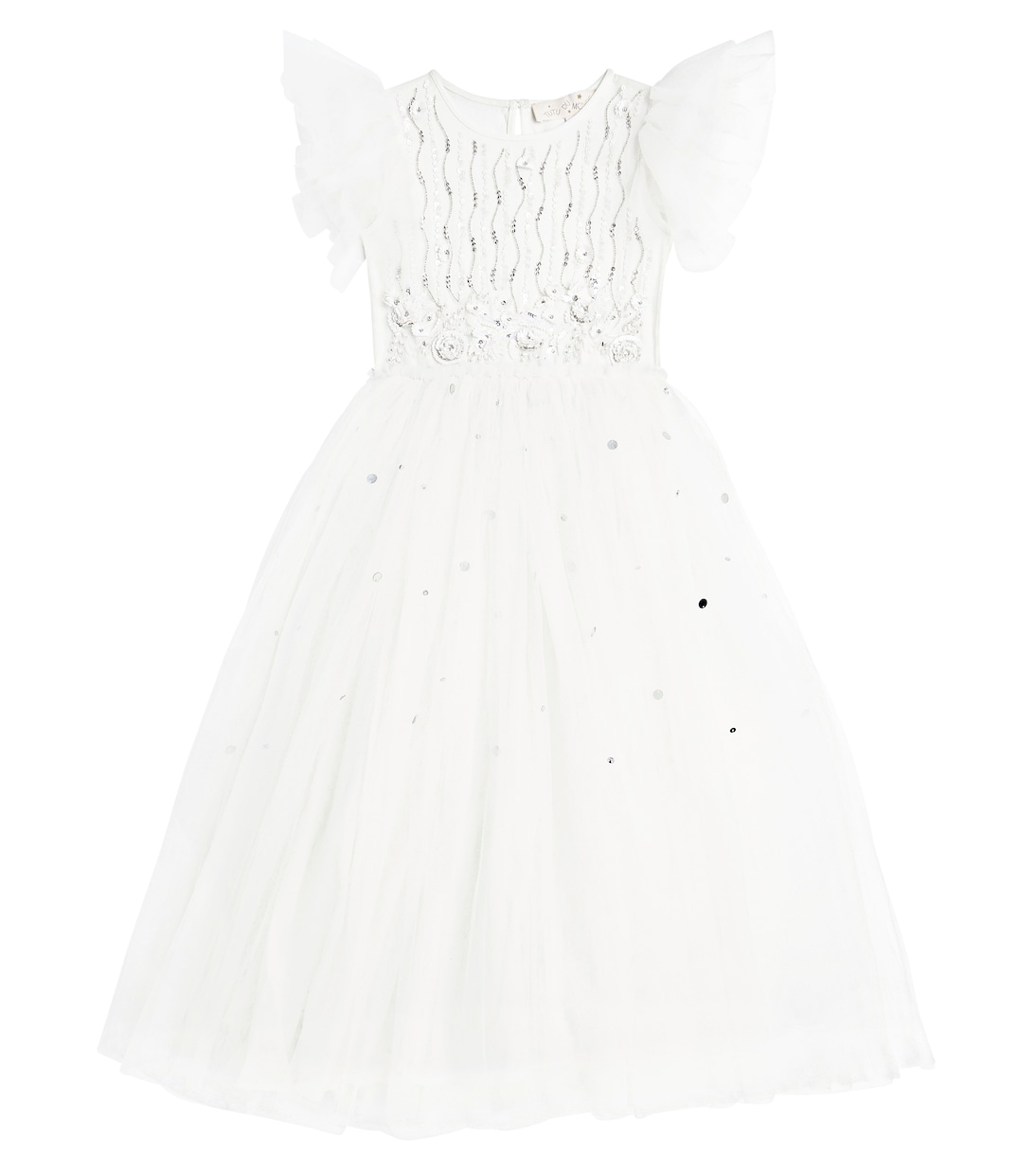 Abito White Wisteria in tulle | Tutu Du Monde
