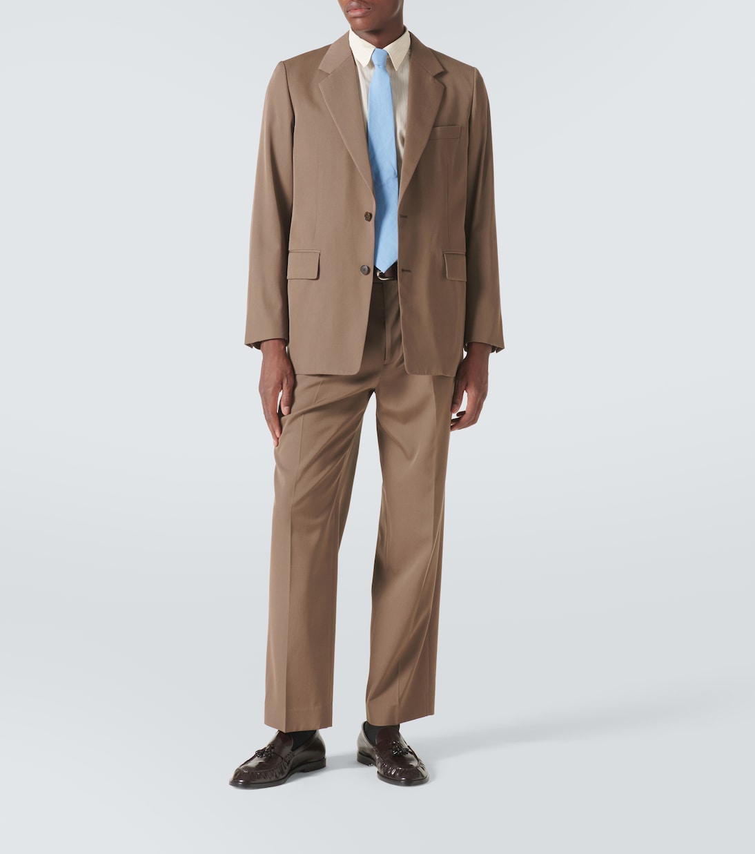 Blazer aus Woll-Gabardine | Auralee