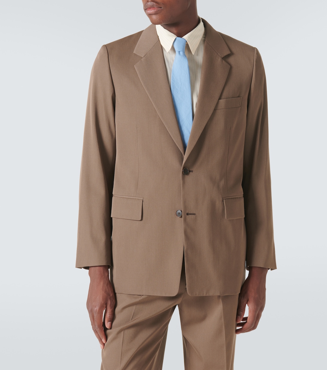 Blazer aus Woll-Gabardine | Auralee