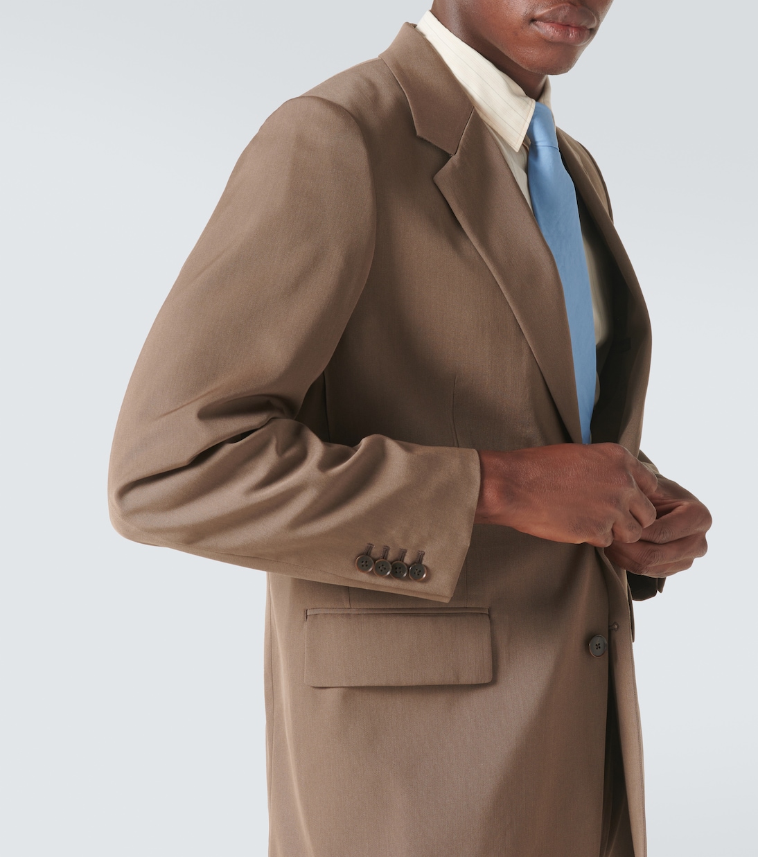 Blazer aus Woll-Gabardine | Auralee