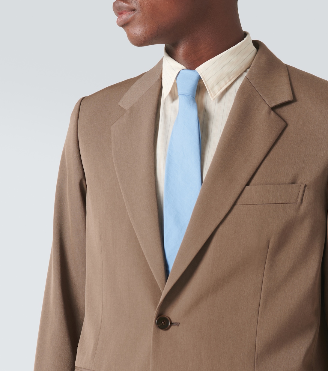 Blazer aus Woll-Gabardine | Auralee